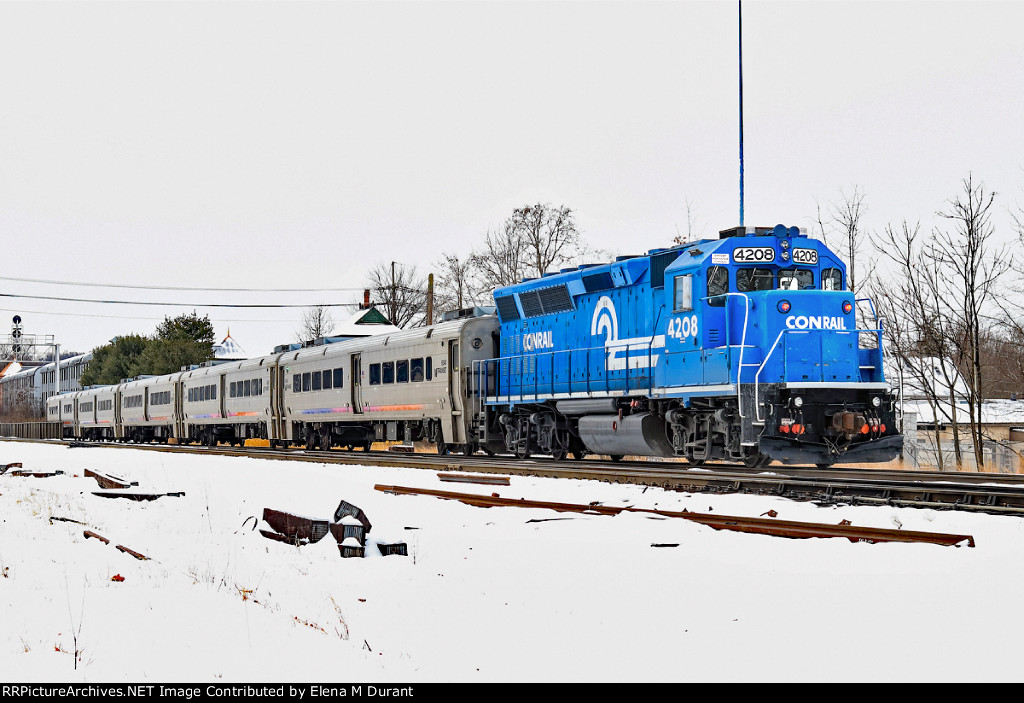 NJT 4208 on train 1110